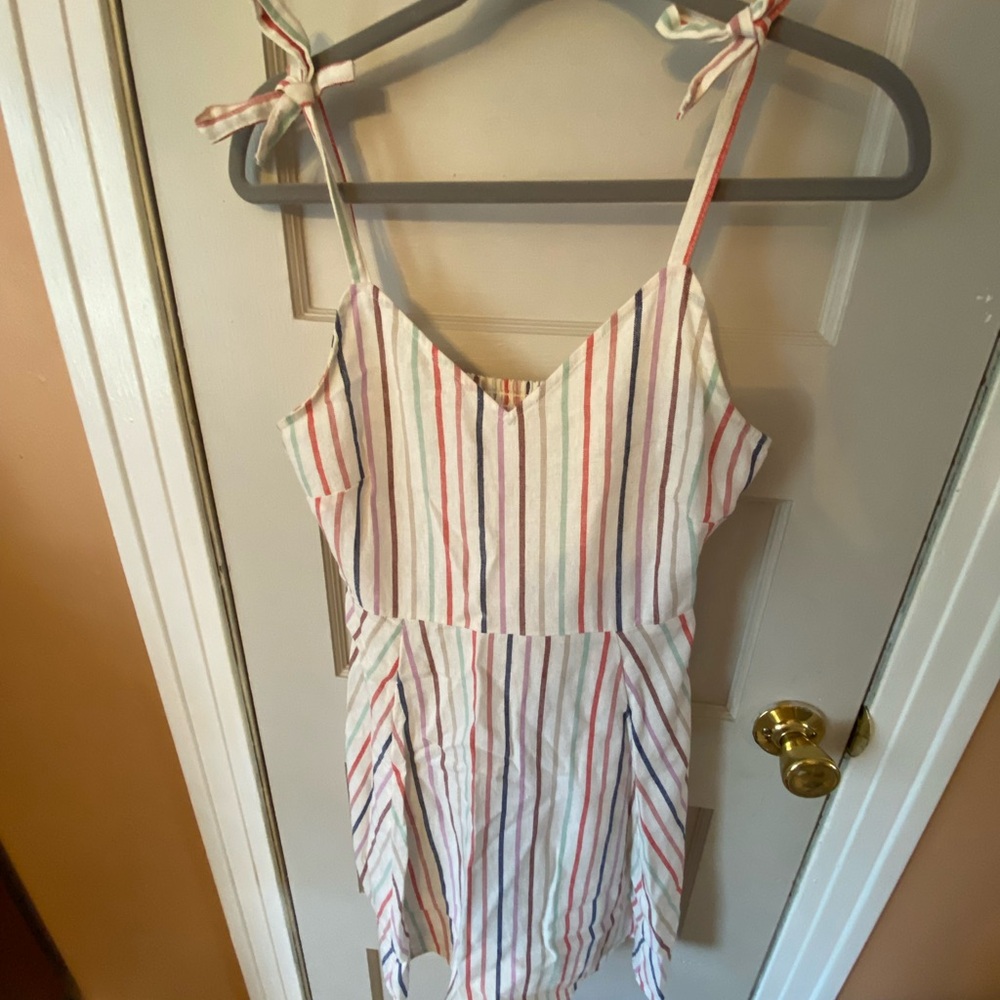 Gap Striped Mini Dress - Multicolor